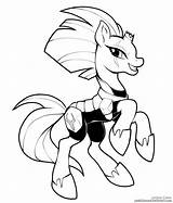 Tempest Pony Coloring Shadow Little Mlp Pages Deviantart Lcibos Drawing Movie sketch template
