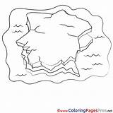 Iceberg Coloring Printable Pages Designlooter Getcolorings Sheet Title Getdrawings Print 96kb 2001 sketch template