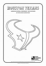 Nfl Coloring Pages Football Logos Houston Teams Texans Logo Team Cool American Printable Kids Nrl Player Rockets Color Sheets Getdrawings sketch template
