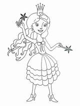 Coloring Pages Princess Kids Elsa Frozen Disney Princes Getcolorings sketch template
