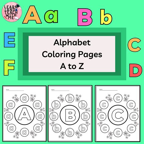 case alphabet letter coloring pages