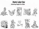 Labor Coloring Pages Print sketch template