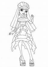 Monster High Coloring Pages Abbey Getcolorings Wishes Printable sketch template