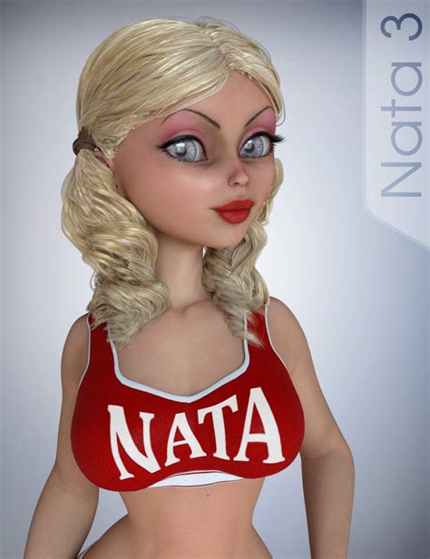 nata 3 for genesis 3 female 3d figure assets smay
