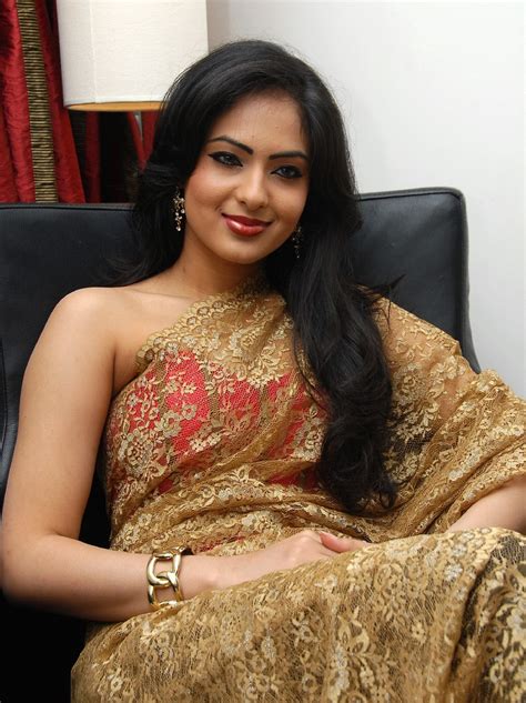 Sab Sexy Actress Nikesha Patel Latest Spicy Photo Gallery In Saree