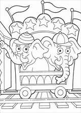 Circus Coloring Pages Ball Template sketch template