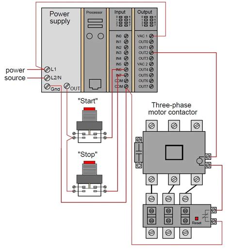 latching contactor circuit diagram wiring diagram
