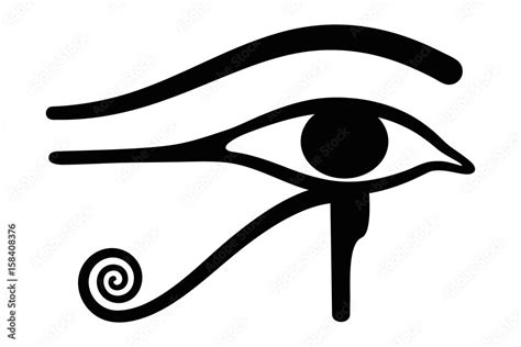 Wedjat Later Called Eye Of Horus Ancient Egyptian Symbol Of