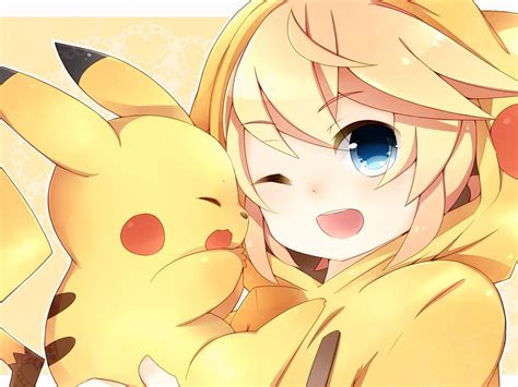 fondos de pantalla ilustracion anime dibujos animados pikachu