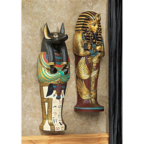 Design Toscano King Tut And Anubis Icons Of Ancient Egypt