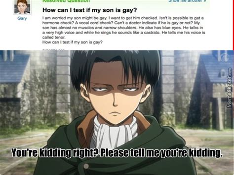 Levi Is Not Impressed By Trueaxio Meme Center