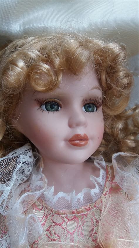 collectible memories genuine porcelain doll   etsy