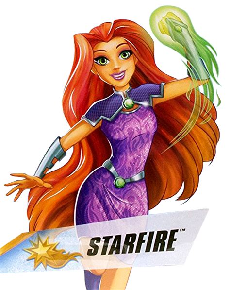 ¡dc super hero girls blog profile art de starfire