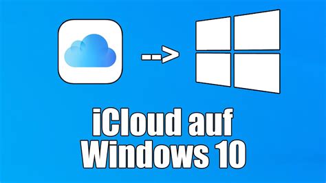 icloud auf windows  installieren einrichten verwenden tutorial youtube