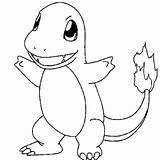 Charmander Pikachu Squirtle sketch template