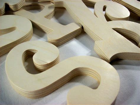 Design Your Own 6 Inch Unfinished Wooden Letters For Wyatt In