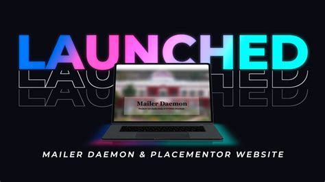 Mailer Daemon Official Website Launched Link In The Description