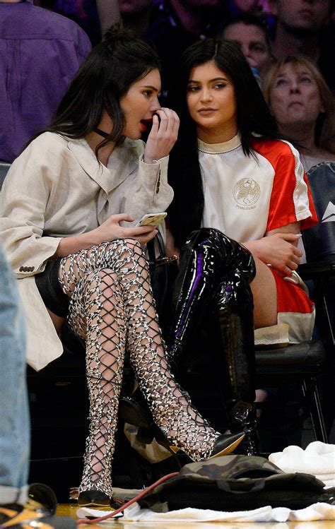 kendall jenner kylie jenner courtside style teen vogue
