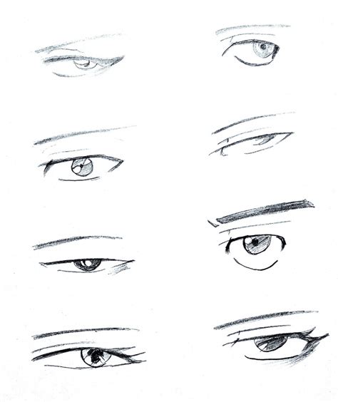 cara menggambar mata anime untuk pemula
