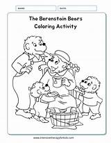 Bears Berenstain Activity Aloud Gimmies Intensivetherapyforkids sketch template