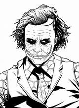 Joker Coringa Raskrasil Coloriages sketch template