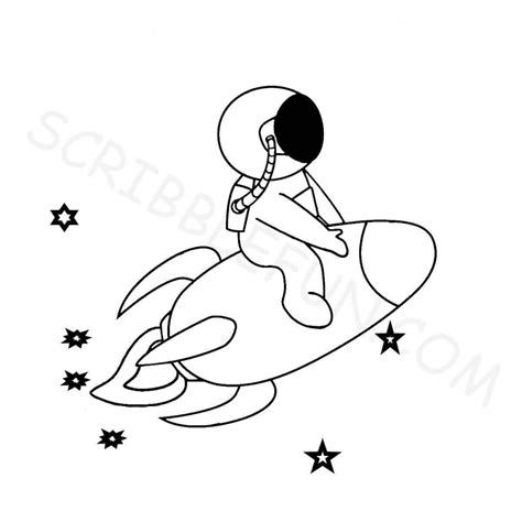 astronaut coloring pages printable