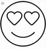 Pages Smiley Emojis Face Heart Faces Sheets Ausmalen Malvorlagen Smileys Emoticons sketch template