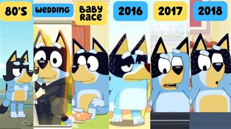 The Evolution Of Bandit Heeler From The 80s To The 2016 2017 Pilots