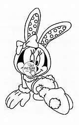 Pages Coloring Girls Easter Bunny Minnie Kids Colouring Printables Wuppsy Dressed Mouse Cartoon Girl Gif Printable sketch template