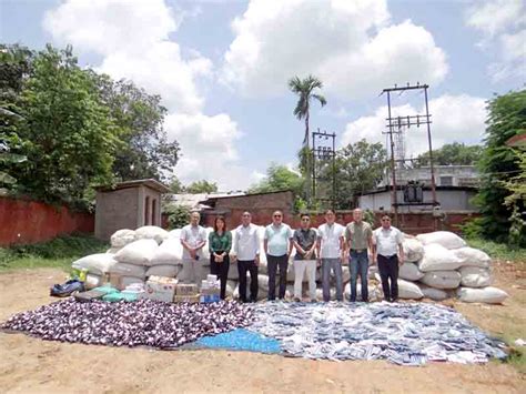 excise department destroys drugs worth rs crore nagaland post