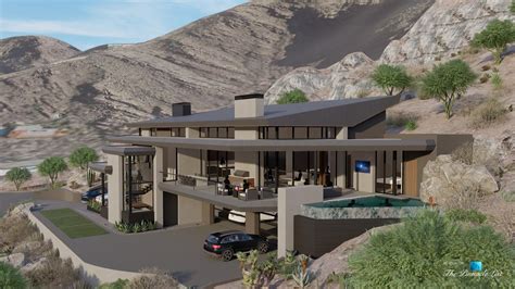 cheney dr paradise valley az usa exterior front side view luxury real estate