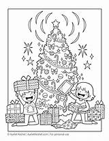 Coloring Christmas Pages Printable Kids Presents Worksheets Printables Books Pdf Opening Jpeg Keshet Ayelet Popular Drawing sketch template