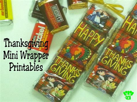 thanksgiving mini wrapper printable