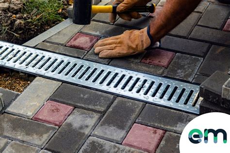 installing  patio drainage system  guide  easymerchant