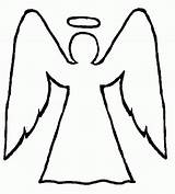 Angel Coloring Wing Wings Draw Library Clipart Pages Easy sketch template