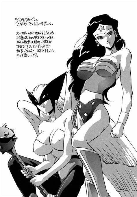 Hawgirl And Wonder Woman Jla Wonder Woman And Hawkgirl Lesbian Porn