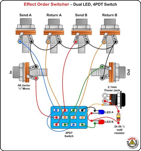 fuzz pedal wiring diagram gopress
