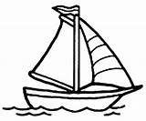 Boat Coloring Pages Drawing Paper Kids Printable Boats Row Sailboat Colouring Boot Color Ausmalbilder Paddle Malvorlage Print Book 3d Parchment sketch template