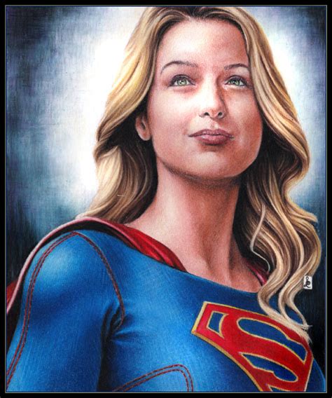 Melissa Benoist Supergirl By Louissollune On Deviantart
