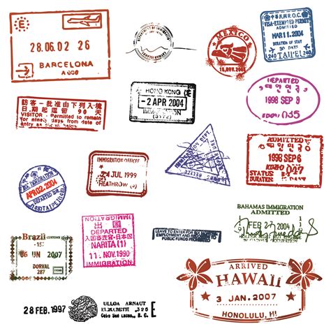 stamp vector clipart