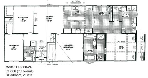 double wide mobile home floor plans image