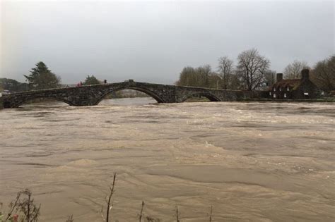 flood warnings remain in place for much of wales as heavy rain