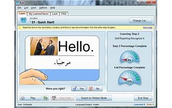 Arabic Learner screenshot #4