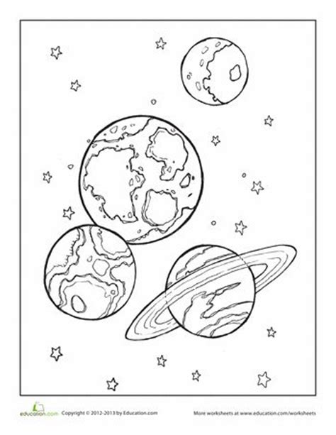 planets coloring page planet coloring pages  coloring pages