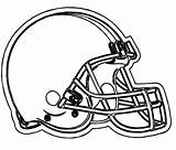 Coloring Pages Helmet Nfl Football Browns Cleveland Bears Chicago Helmets Show Getcolorings Printable Getdrawings Drawing Choose Board Colorings sketch template