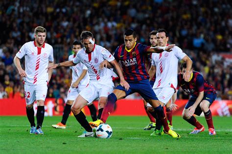 la liga sevilla fc  fc barcelona full match coverage barca blaugranes