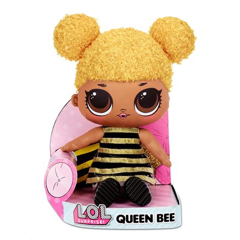 lol surprise queen bee huggable soft plush doll buy