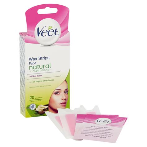 veet natural inspirations wax strips face  wax strips mcgorisks pharmacy  beauty ireland