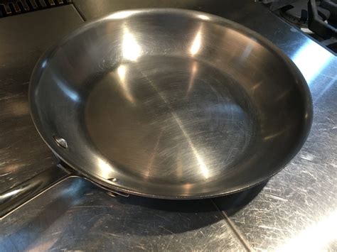 deep clean stainless steel pans    minute smart penny