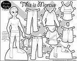 Paper Doll Monday Marisole Man Print Printable Dolls Coloring Paperthinpersonas Friends Clothing Pages Clothes Dress Template Thin Click Young Personas sketch template